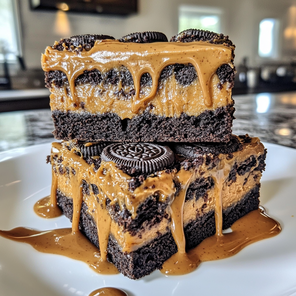 Oreo Peanut Butter Bars